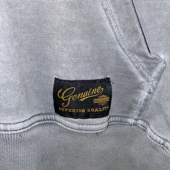 Harley-Davidson Motorcycles Mens Hoodie Size Medium - Picture 3 of 9